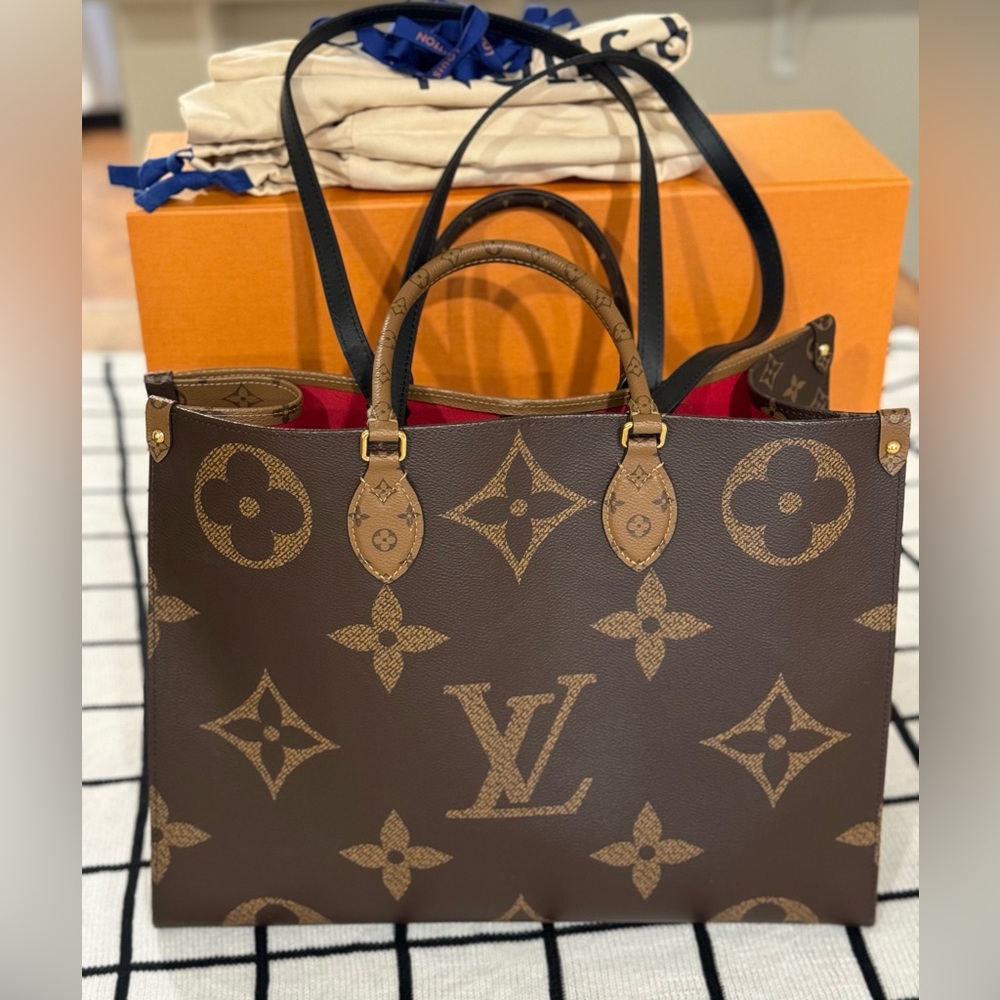 Beautiful Louis Vuitton on the go GM bag